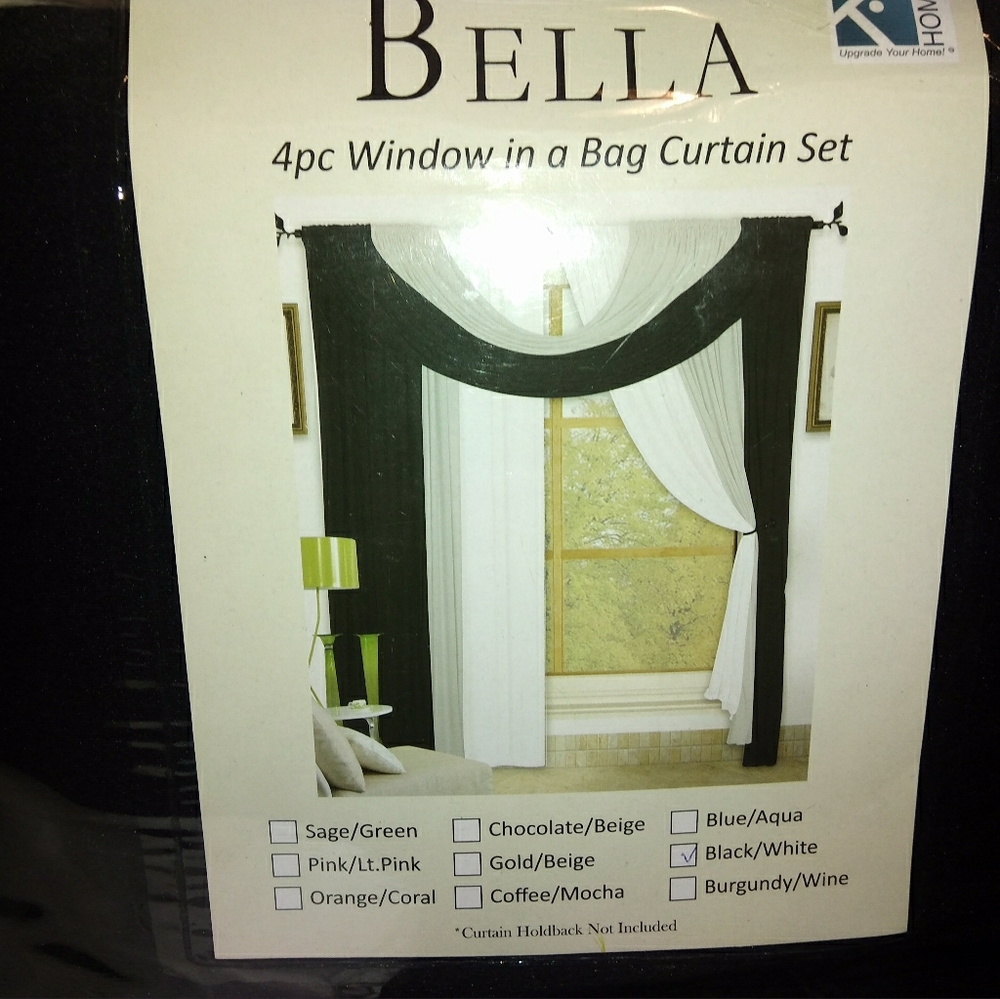 Curtain in a bag set